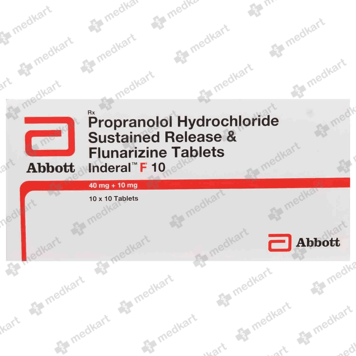 INDERAL F 10MG TAB 1X10 - 6437 - Medkart Pharmacy | Generic Medicines Online - Best Online Pharmacy App