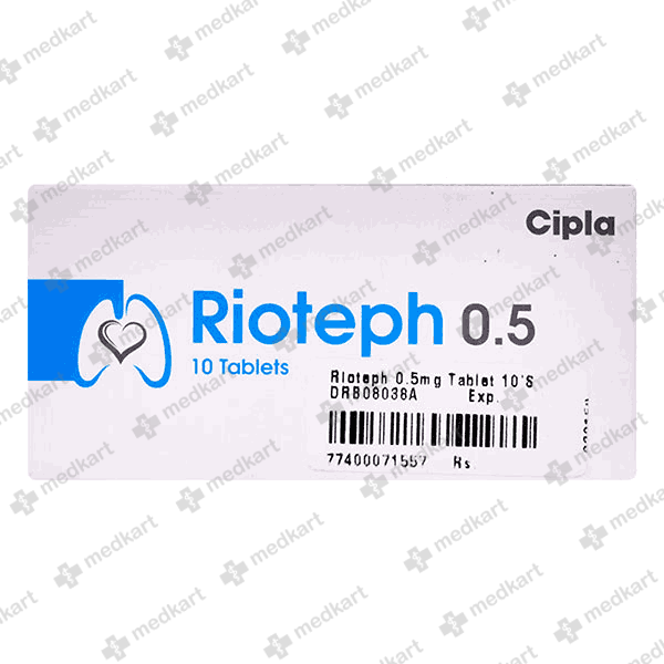 RIOTEPH 0.5MG TABLET 10'S