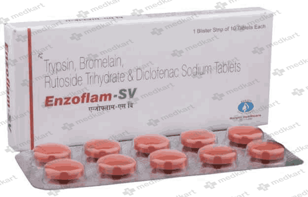 ENZOFLAM SV TABLET 10'S