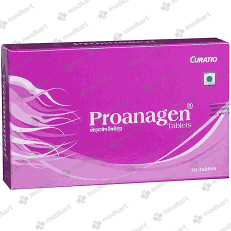 PROANAGEN TAB 1X10 - 16883 - Medkart Pharmacy | Generic Medicines Online - Best Online Pharmacy App