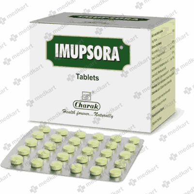 IMUPSORA TAB 1X30 - 6418 - Medkart Pharmacy | Generic Medicines Online - Best Online Pharmacy App
