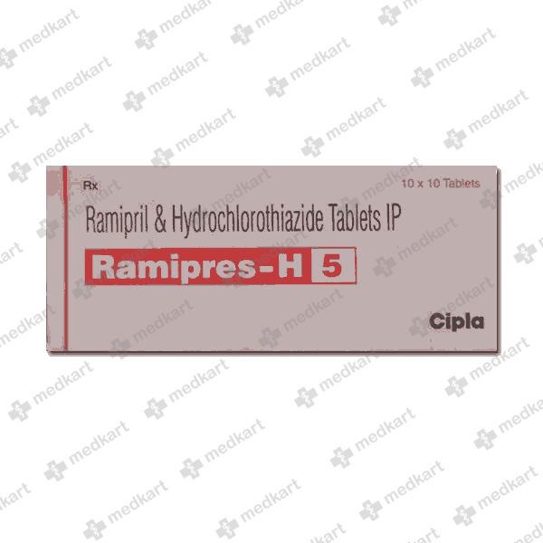 RAMIPRES H 5MG TABLET 10'S