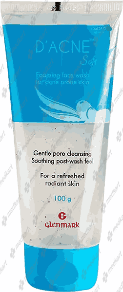 D ACNE SOFT FACEWASH 100GM - 3081 - Medkart Pharmacy | Generic Medicines Online - Best Online Pharmacy App