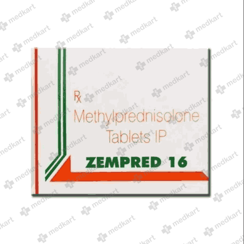 ZEMPRED 16MG TAB 1X10 - 15053 - Medkart Pharmacy | Generic Medicines Online - Best Online Pharmacy App