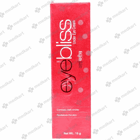 EYEBLISS CREAM 15GM - 4596 - Medkart Pharmacy | Generic Medicines Online - Best Online Pharmacy App