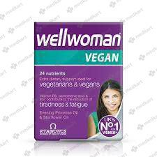 WELLWOMAN VEGAN TAB 1X10 - 17353 - Medkart Pharmacy | Generic Medicines Online - Best Online Pharmacy App