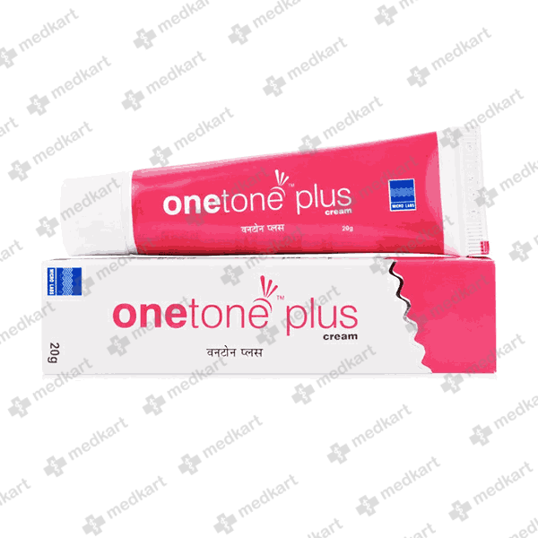 ONETONE PLUS CREAM 20GM - 9879 - Medkart Pharmacy | Generic Medicines Online - Best Online Pharmacy App