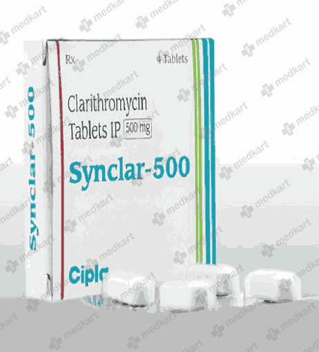 SYNCLAR 500 TABLET 4'S