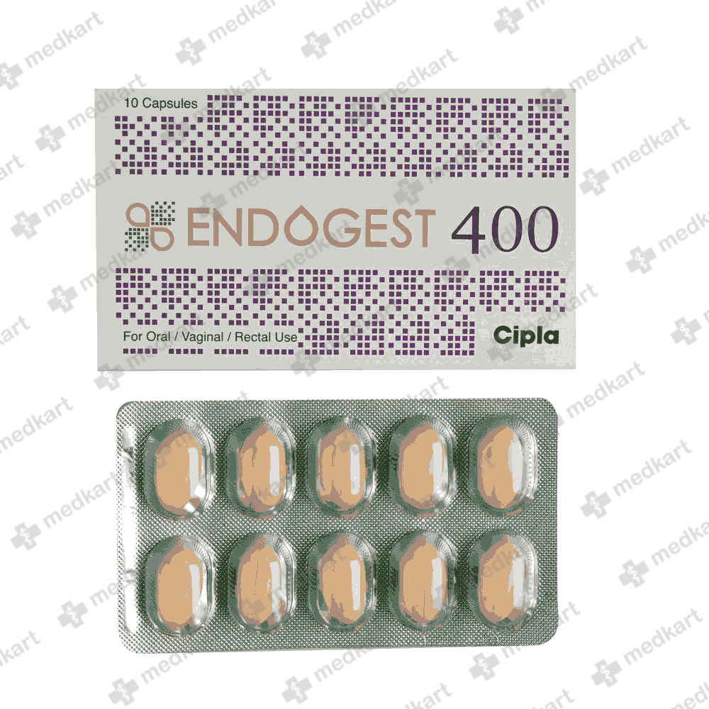 Explore ENDOGEST 400mg Tablet 10's uses, composition, and price online.