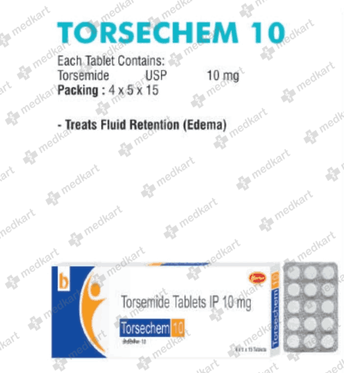 TORSECHEM 10MG TABLET 15'S