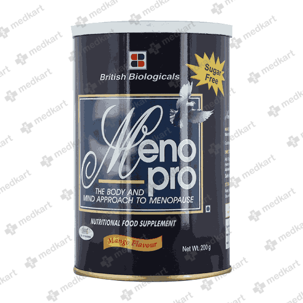 MENOPRO POWDER 200GM - 8061 - Medkart Pharmacy | Generic Medicines Online - Best Online Pharmacy App