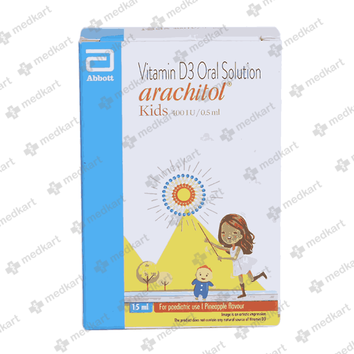 ARACHITOL KIDS SOLUTION 15ML - 776 - Medkart Pharmacy | Generic Medicines Online - Best Online Pharmacy App