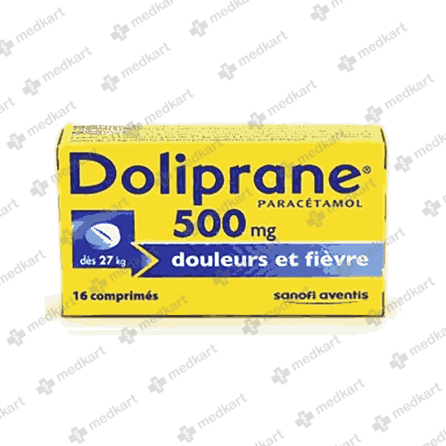 DOLIPRAN 500MG TABLET 10'S
