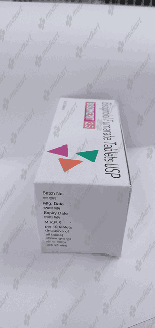 BISOMERIT 2.5MG TAB 1X10 - 19442 - Medkart Pharmacy | Generic Medicines Online - Best Online Pharmacy App