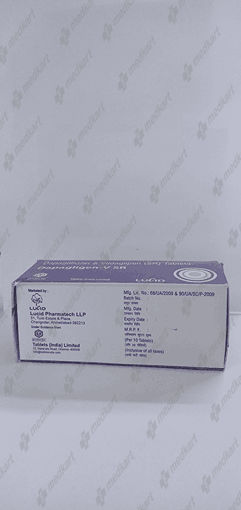 DAPAGLIGEN V 10/100MG SR TAB 1X10 - 18114 - Medkart Pharmacy | Generic Medicines Online - Best Online Pharmacy App