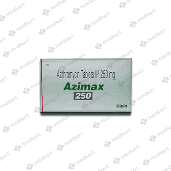AZIMAX 250MG TABLET 6'S