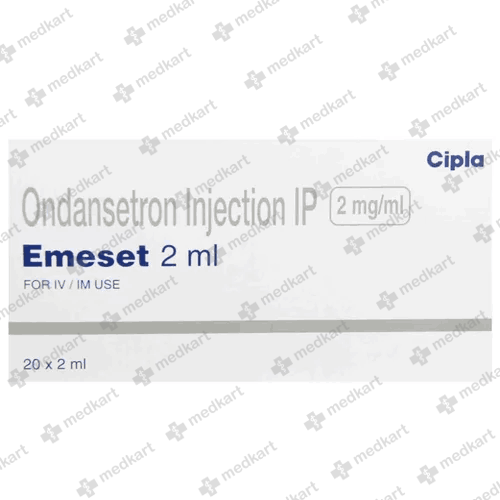 EMESET 2MG/ML INJECTION 2 ML