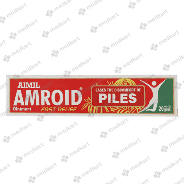 AMROID OINTMENT 20GM - 628 - Medkart Pharmacy | Generic Medicines Online - Best Online Pharmacy App
