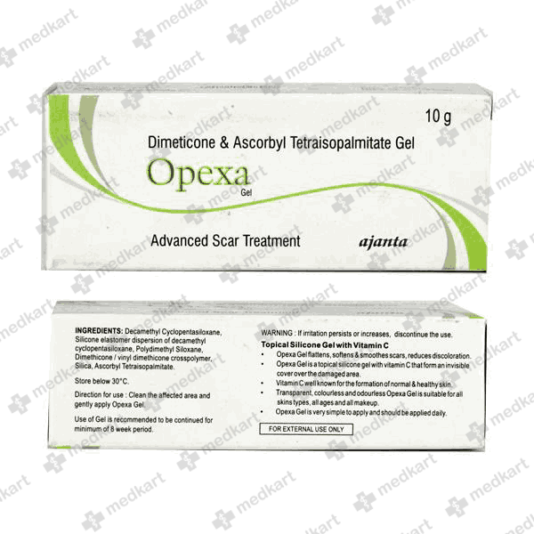 OPEXA GEL 10GM - 9888 - Medkart Pharmacy | Generic Medicines Online - Best Online Pharmacy App