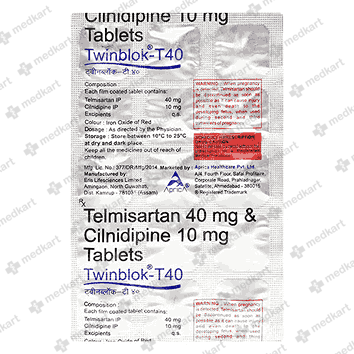 TWINBLOK T 40MG TABLET 10'S