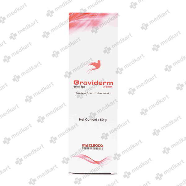 GRAVIDERM CREAM 50GM - 5955 - Medkart Pharmacy | Generic Medicines Online - Best Online Pharmacy App