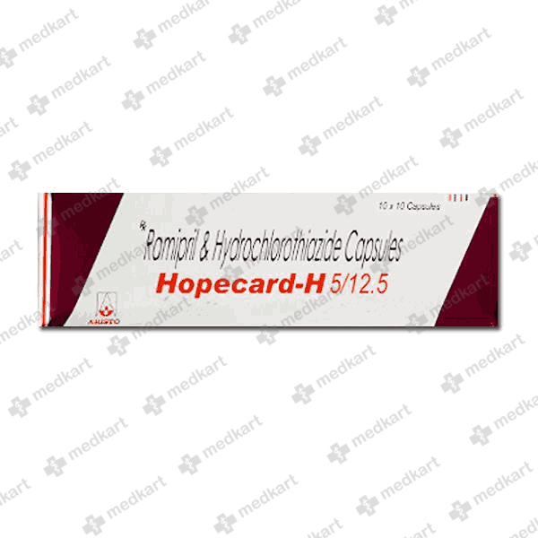 HOPECARD H 5/12.5MG CAPSULE 10'S
