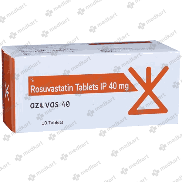 AZUVAS 40MG TAB 1X10 - 17209 - Medkart Pharmacy | Generic Medicines Online - Best Online Pharmacy App