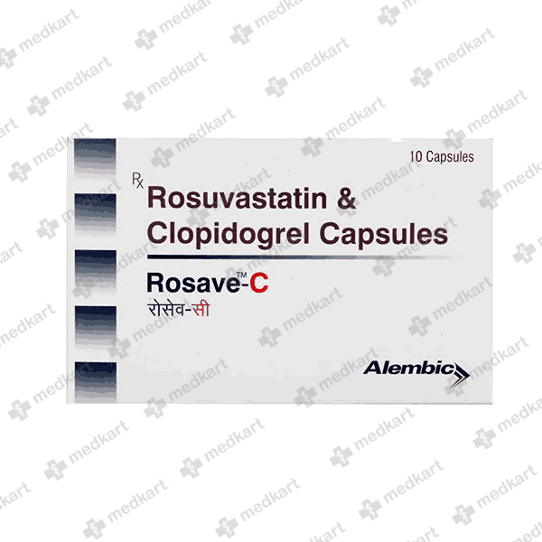 ROSAVE C 10MG TAB 1X10 - 17315 - Medkart Pharmacy | Generic Medicines Online - Best Online Pharmacy App