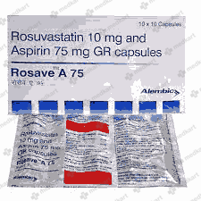 ROSAVE A 75MG CAPSULE 10'S