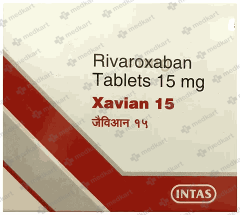 XAVIAN 15MG TABLET 10'S