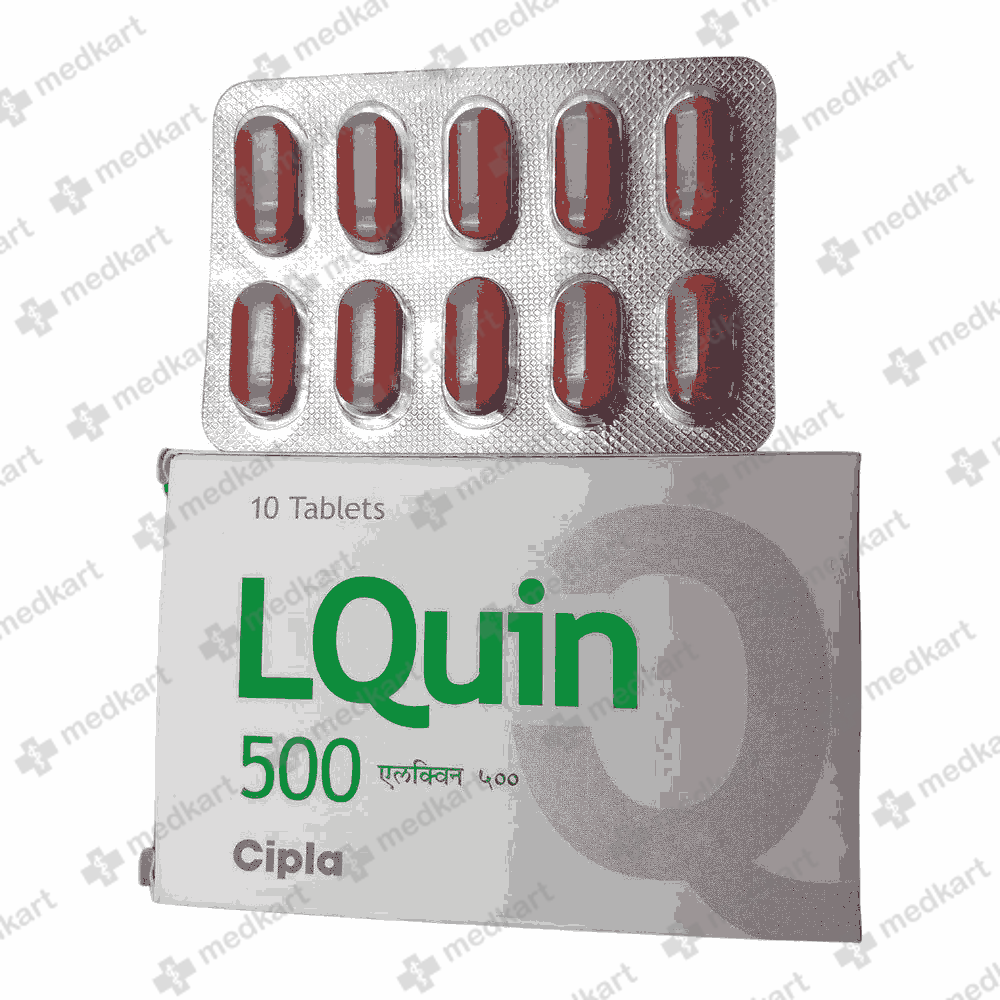 LQUIN 500MG TABLET 10'S