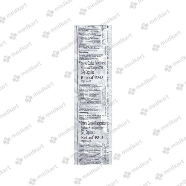 REKOOL D 40MG CAP 1X10 - 11249 - Medkart Pharmacy | Generic Medicines Online - Best Online Pharmacy App