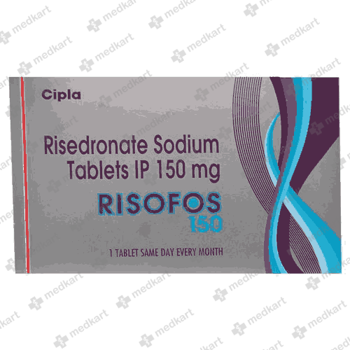 RISOFOS 150MG TAB 1X1 - 11478 - Medkart Pharmacy | Generic Medicines Online - Best Online Pharmacy App