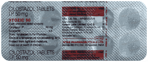 STOZIC 50MG TAB 1X10 - 12576 - Medkart Pharmacy | Generic Medicines Online - Best Online Pharmacy App