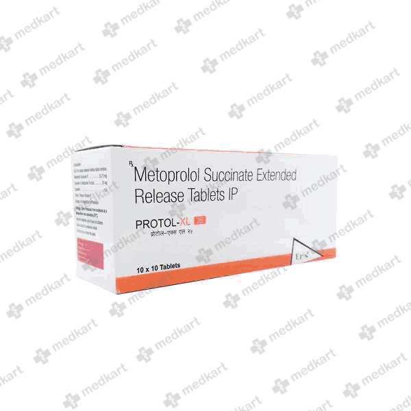 PROTOL XL 25MG TAB 1X10 - 10823 - Medkart Pharmacy | Generic Medicines Online - Best Online Pharmacy App