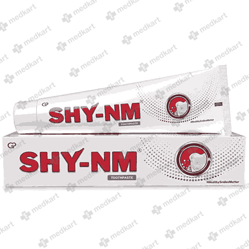 SHY NM TOOTHPASTE 100GM - 18883 - Medkart Pharmacy | Generic Medicines Online - Best Online Pharmacy App