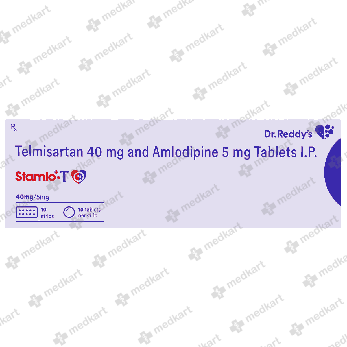 STAMLO T 40MG TABLET 10'S