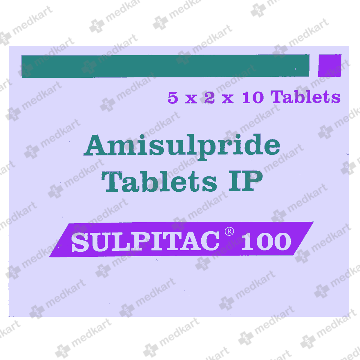 SULPITAC 100MG TABLET 10'S, Price, Composition & Generic Alternatives ...