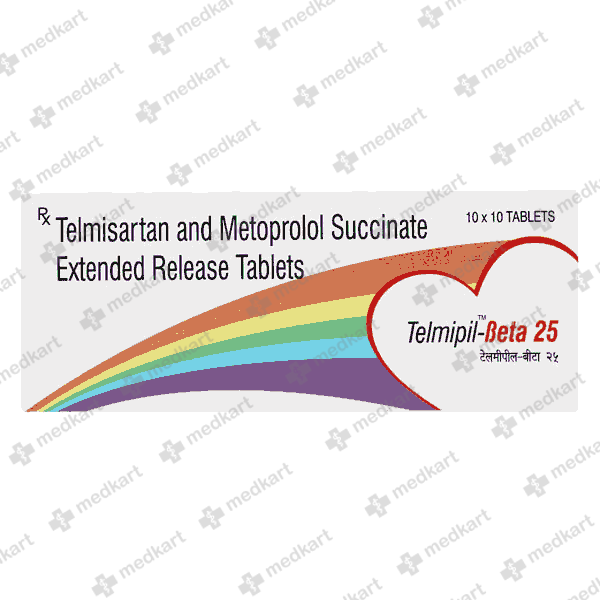 TELMIPIL BETA 25MG TABLET