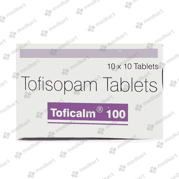 TOFICALM 100MG TABLET 10'S