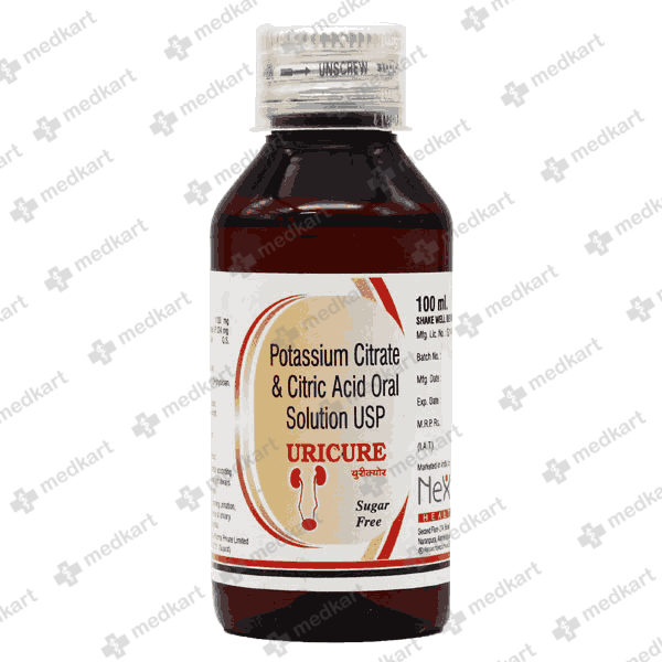 URICURE SYRUP 100 ML