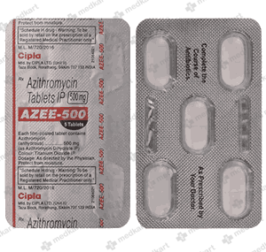 AZEE 500MG TABLET 5'S