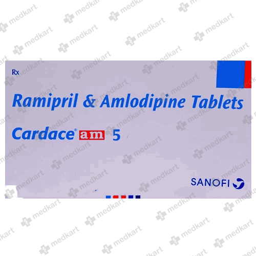 CARDACE AM 5MG TABLET 15'S