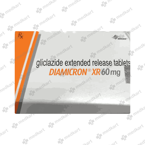 DIAMICRON XR 60MG TABLET 15'S