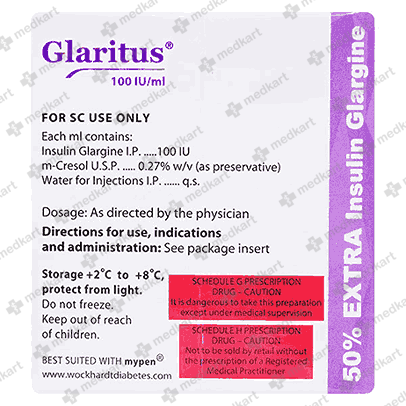 GLYCIPEN (GLARITUS) - 5835 - Medkart Pharmacy | Generic Medicines Online - Best Online Pharmacy App