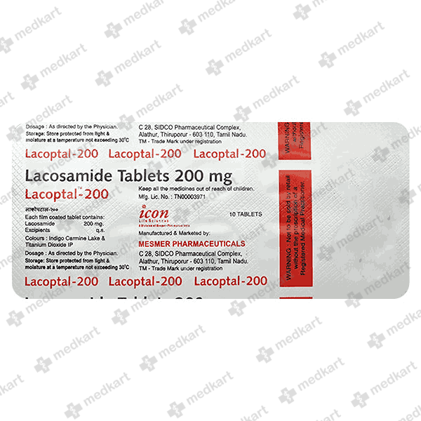 LACOPTAL 200MG TABLET 10'S