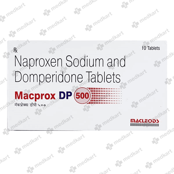 MACPROX DP 500MG TABLET 10'S
