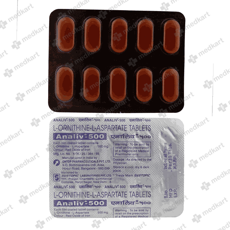 ANALIV 500MG TABLET 10'S