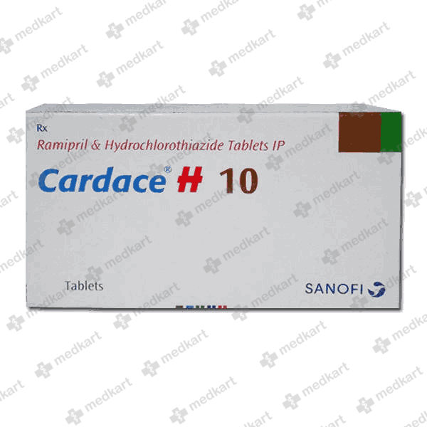 CARDACE H 10MG TABLET 10'S
