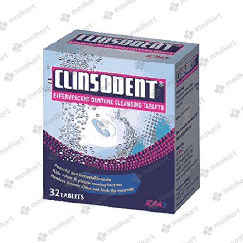 CLINSODENT TABLET 32'S